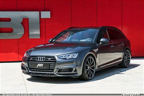 ABT Upgrades For The 2018 Audi A4 And S4 Sedan AudiWorld