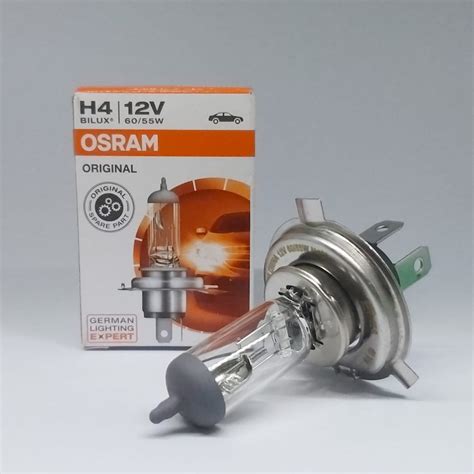 Lampu Mobil Osram H4 12 Volt 60 55 Watt Original Bohlam Asli Shopee