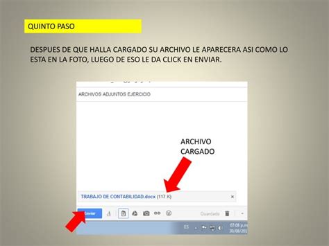 Pasos Para Adjuntar Archivos En Gmail PPT