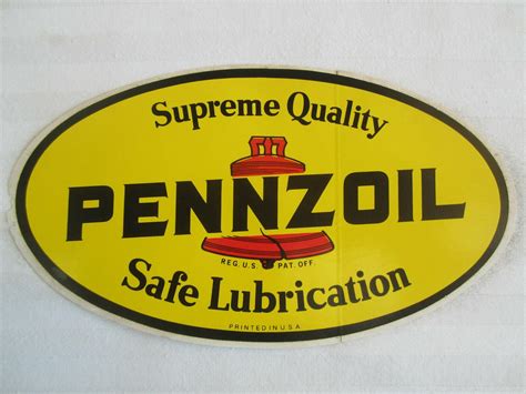 2 Pennzoil Original Vintage 70s 80s Racing Decalsticker 675