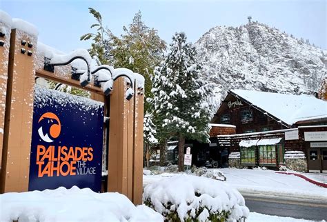 Palisades Tahoe Ca Kicks Off The Season Early With New Name