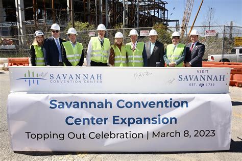 Savannah Convention Center Topping Out Event - Savannah Master Calendar