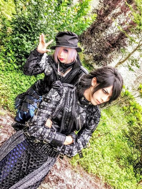 Minpha And Shohei Arlequin Visual Kei Photoshoot Jrock