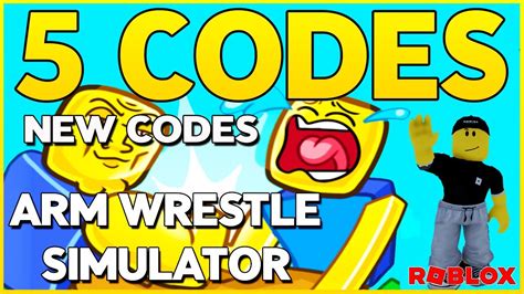 2 NEW CODES 5 WORKING CODES For ARM WRESTLE SIMULATOR Roblox In June