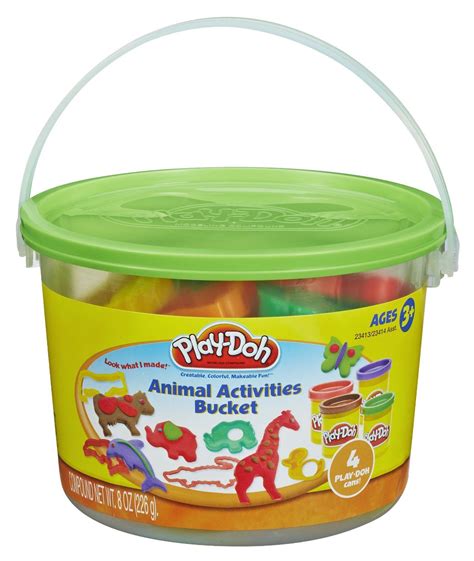 Hasbro Play Doh Animal Activities Bucket | Play doh animals, Play doh ...