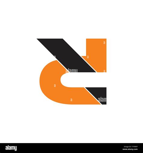 Letter D Simple Geometric Motion Logo Vector Stock Vector Image Art