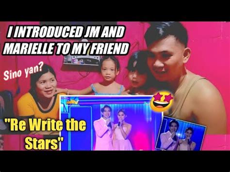 Jm Dela Cerna And Marielle Montellano Sing Rewrite The Stars Tnt