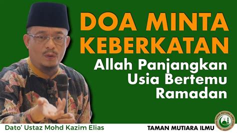 Dato Ustaz Kazim Elias YouTube