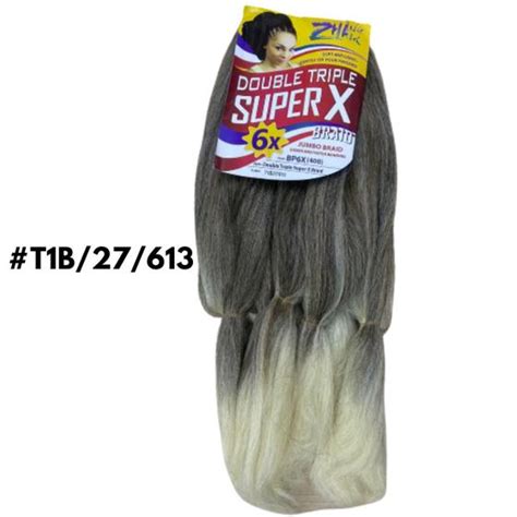 Jumbo Super X 400g Cabelo Sintético Jumbão Tranças Boxbraids Zhang