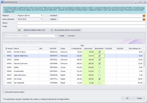 Jak wykonać inwentaryzację magazynu Elisoft Program do faktur