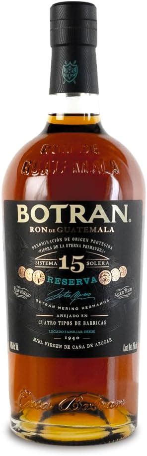 Ron Botran 15 Años Reserva Añejo 750 Ml Mx Alimentos Y