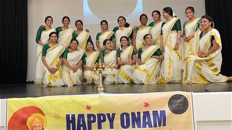 Croydon London Malayali Onam 2022 Thiruvathira Kaikottikali Dance