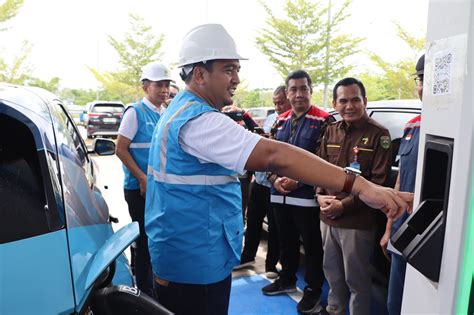 Spklu Pln Sukses Layani Pemudik Pakai Kendaraan Listrik