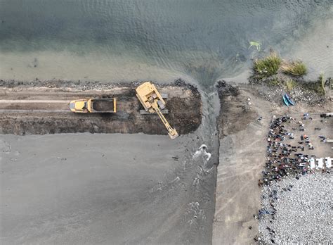 Levee Breach Marks Completion Of The Deltas Largest Ever Tidal Wetland