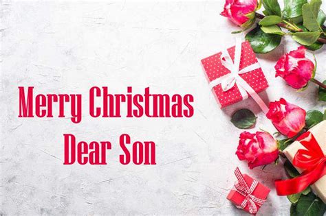 365 Christmas Wishes For Son – Merry Christmas Son – LittleNivi.Com