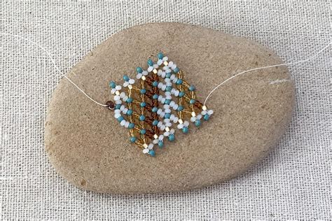 Horizontal Beaded Netting Tutorial