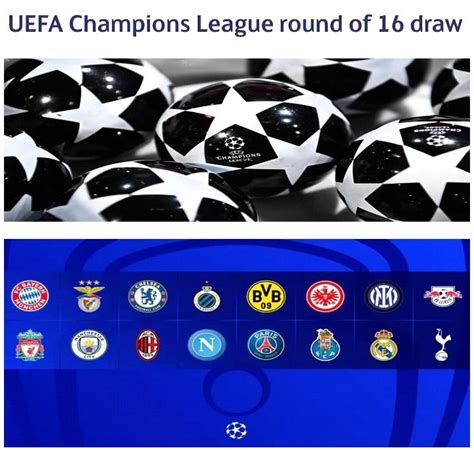 UEFA Champions League round of 16 - Draw Details : r/UEFAChampionsLeague