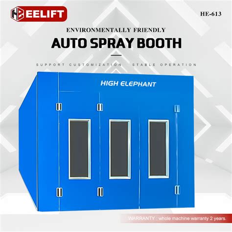 Spraying Cabin Chamber Cabinet Water Based Paint Spray Booth Original