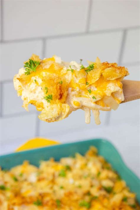 Potato Chip Chicken Casserole With Hash Browns By Kelsey Smith