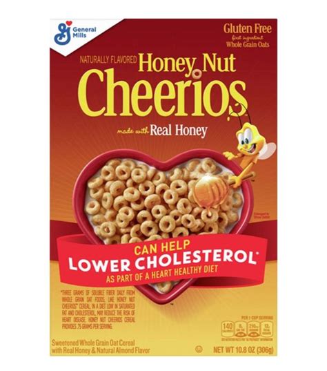 General Mills Honey Nut Cheerios Breakfast Cereal เจเนอรล มลล เชยร