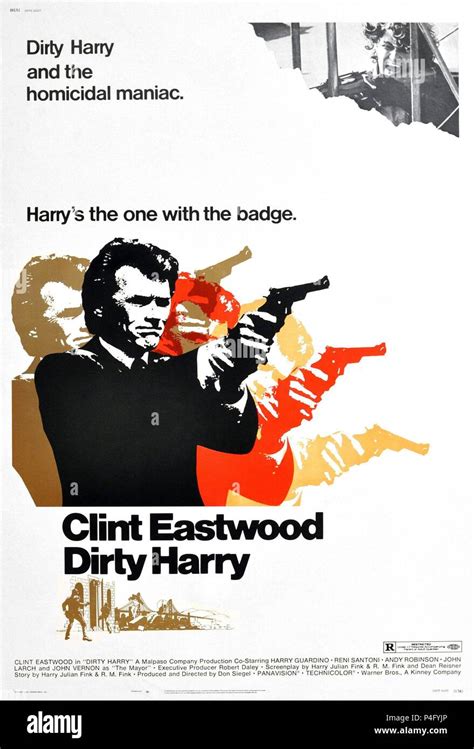 Original Film Title: DIRTY HARRY. English Title: DIRTY HARRY. Film ...