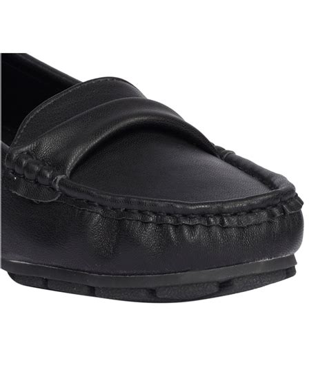 Women Black Formalwork Loafers Stelatoes