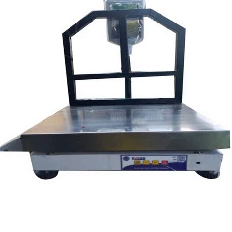 Excon Mild Steel Bench Scale For Business Use Maximum Weighing