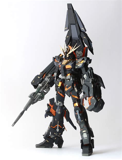 MG 1/100 Unicorn Gundam 02 Banshee + Full Armor + Armed Armor DE ...