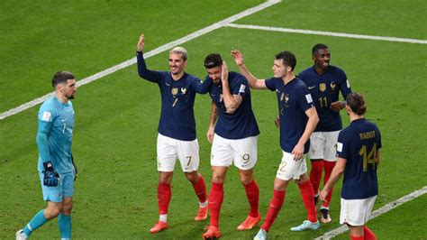 Prancis 4 1 Australia Hasil Rating Pemain Grup D Piala Dunia 2022 23