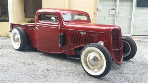 1935 Ford Pick Up Chopped And Channeled Hot Rod Rat Rod Radical Kustom