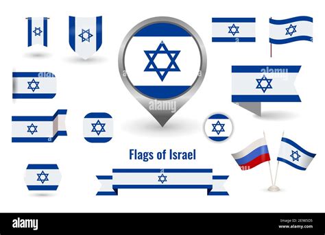 Russia flag and israel flag Stock Vector Images - Alamy