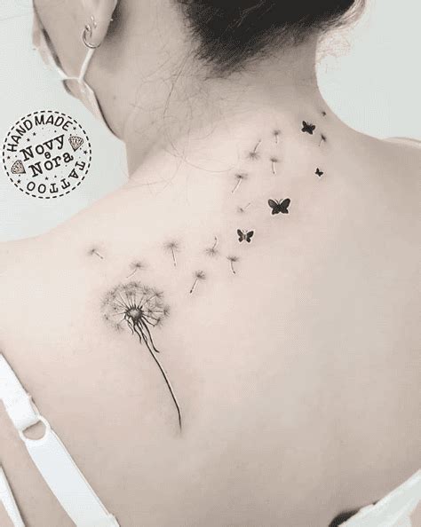 Dandelion Tattoo Shoulder