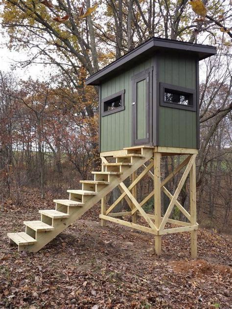 Deer Stand Placement Diagrams Best Deer Stand Ladder Secti