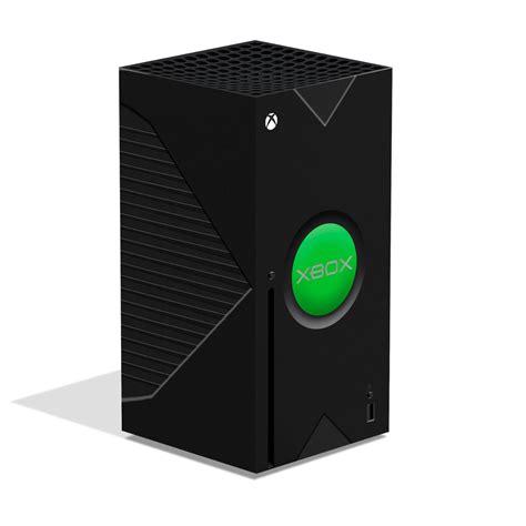 Original Xbox Series X Skin Ko Custom Creations