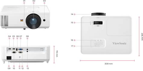 Viewsonic Pa S Ansi Lumens Svga Business Education Projector