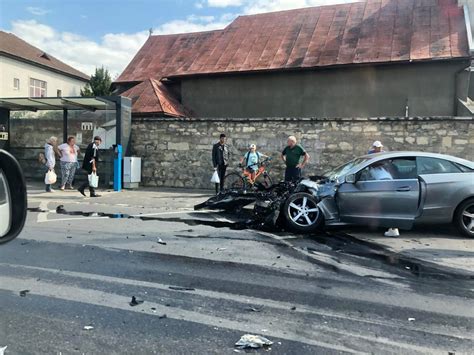 Ziua De Cluj Impact Violent Ntre O Ma In I Un Tir Pe Traian Vuia