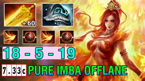 Pure Imba Offlane Guide Phoenix Radiance Shiva S Guard Insane Burn