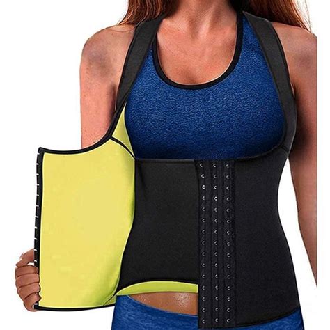 Femme Sauna Sudation Gilet Corset Formateur Taille N Opr Ne Minceur