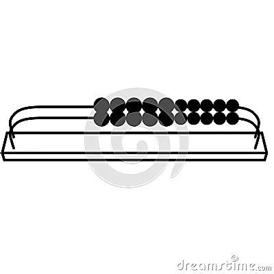 Abacus Vector Eps Silhouette By Crafter Oks CartoonDealer 146402727