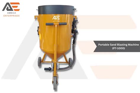 Portable Sand Blasting Hopper SBM P7 1000 Sand Blaster Hopper Price