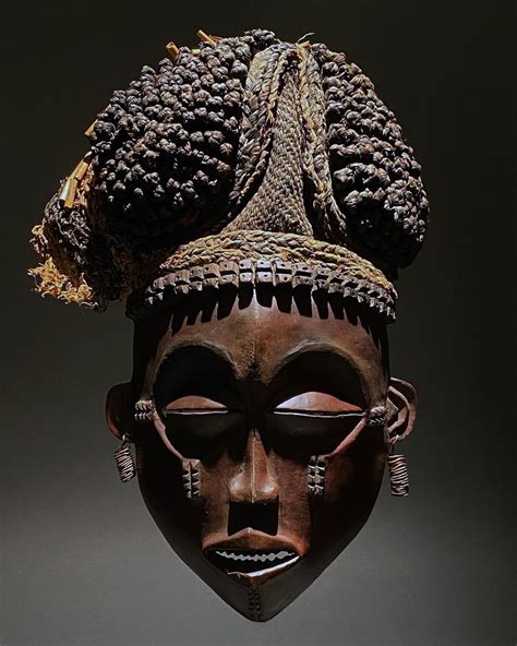 Mark On Instagram “chokwe Tshokwe Mask Angola Mwana Pwo Anthropomorphic Female Ex Levitt