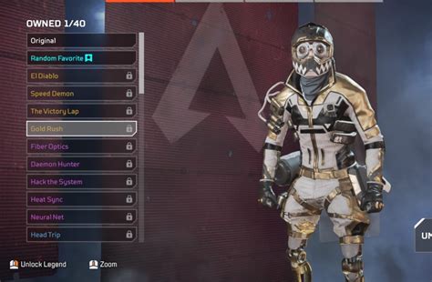 Rarest Octane Skins In Apex Legends Dot Esports