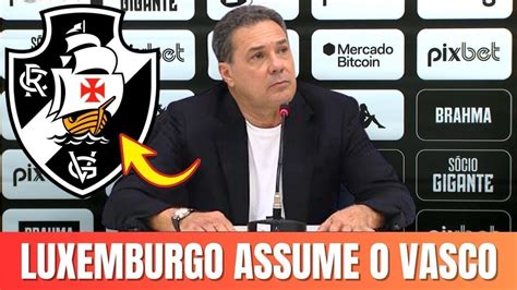 Pedrinho Acertou Vanderley Luxemburgo Assume O Vasco Para O Restante