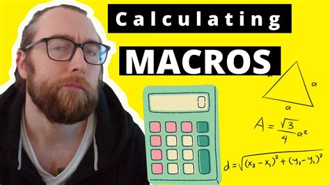 Macro Calculation Explained How To Calculate Macronutrients Youtube