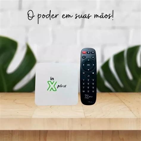 Tv Box Xplus In X Plus 8k Envio Imediato Pronta Entrega Parcelamento