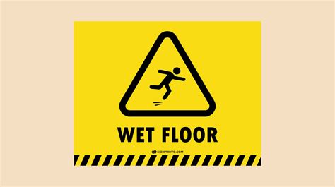 Printable Wet Floor Sign: Instantly Access Your FREE PDF