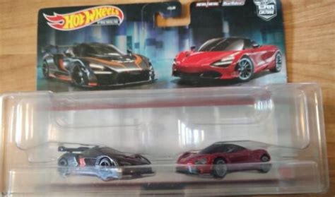 2023 Hot Wheels Premium Car Culture 2 Pack McLAREN SENNA McLaren 720S