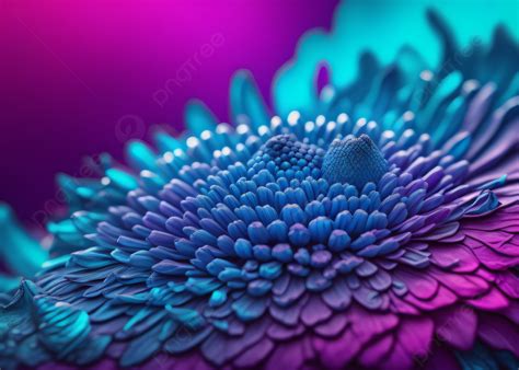 Beautiful Abstract Colorful Flower Background Design Generative Ai