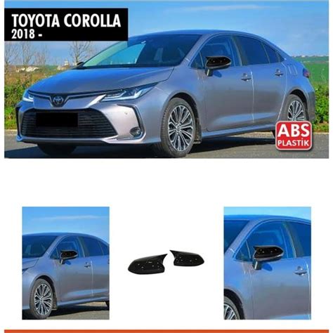 Toyota Corolla E210 Batman Yarasa Ayna Kapağı Piano Black Fiyatı