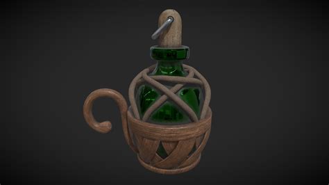 Mystery Bottle 3d Model By Anil Ravuri Anilanimation 8a76b41